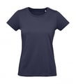 Dames T-shirt B&C Inspire Plus TW049 Urban Navy